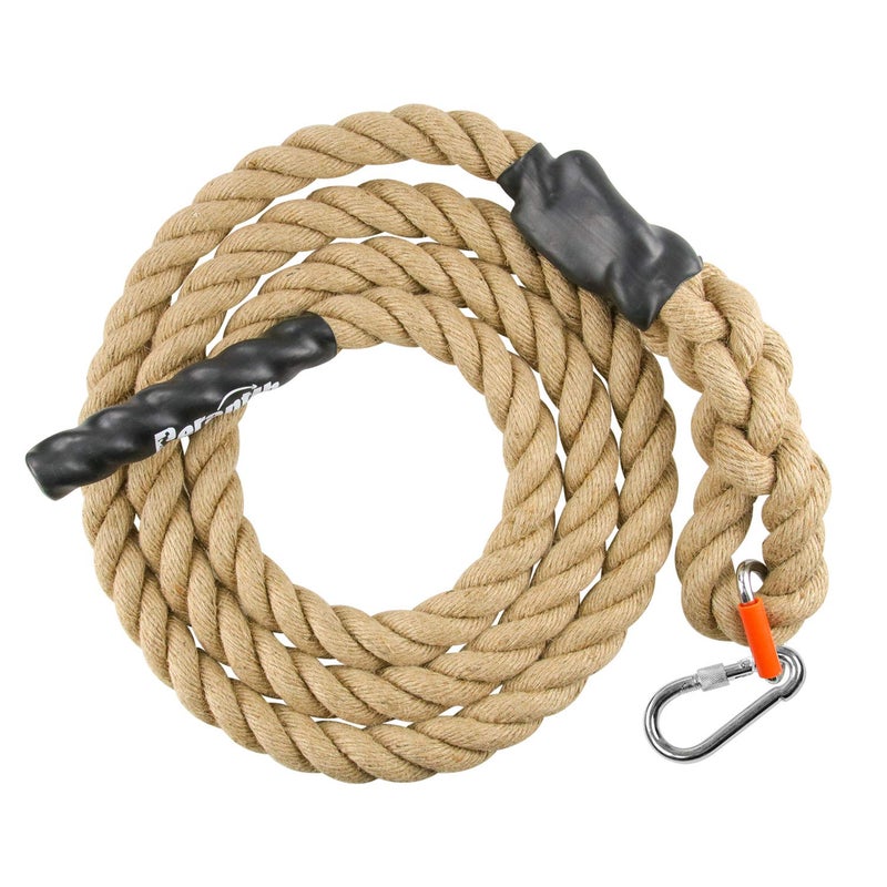 Perantlb Outdoor Climbing Rope for Fitness and Strength Training, Workout Gym Climbing Rope, 1.5'' in Diameter, Length Available: 10, 15, 20, 25, 30, 50 Feet - Image 1